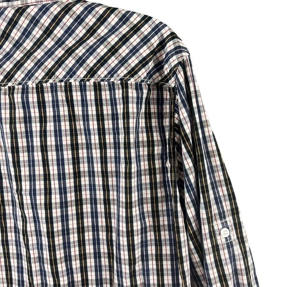 Paper Denim & Cloth Men's Plaid Button Down Shirt Long Sleeve Size Large - Picture 4 of 8